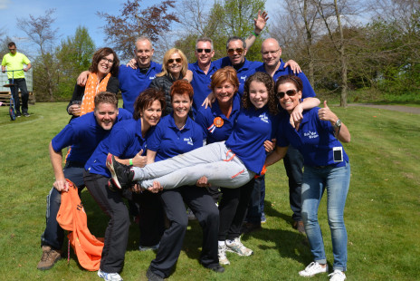 Teams Dorpszeskamp Koningsdag 2015