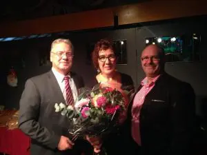 Rina Wouters en Mathieu van Dijk verrast met vrijwilligerspenning