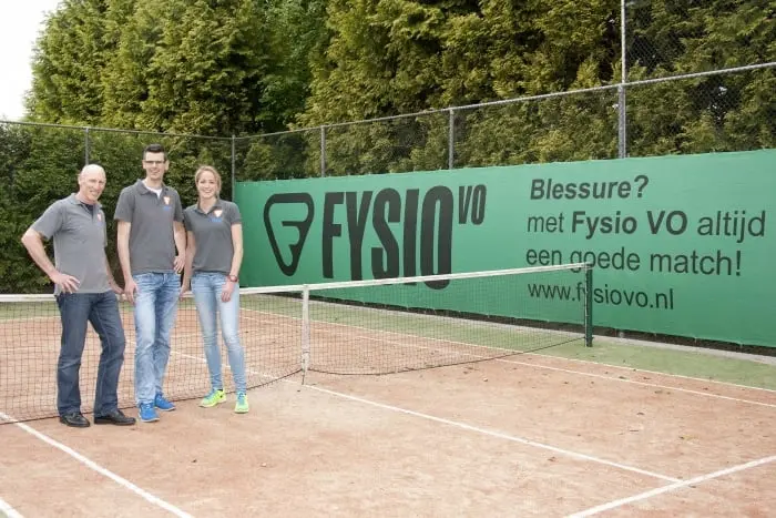 FysioVO baansponsor jeugdbaan