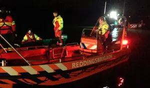 Reddingsbrigades houden nachtoefening op Hemelrijk