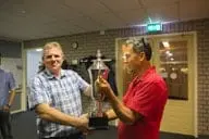 Robert van Rossum winnaar sponsoravond bij VZOD