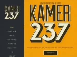 Escape Room Kamer 237 genomineerd voor de titel āBeste uitstapje van Nederlandā