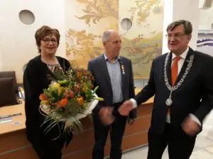 Piet en Mia van den Brandt Koninklijk onderscheiden