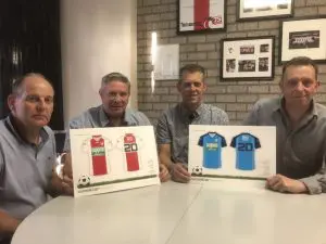 Nieuwe shirts RKSV Volkel I