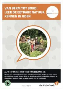 Van Berm tot Bord: leer de eetbare natuur kennen in Uden