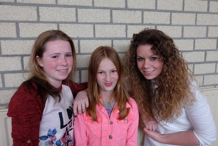 Ilona, Julianne en Pascal