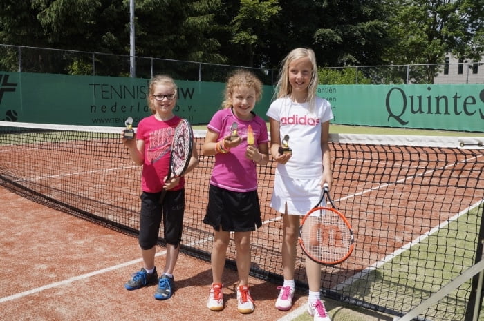 oranje, 1 lindsey janssen, 2 geke vd bergh, 3 janne v beem