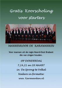 Gratis Koorscholing in NoordOost Brabant