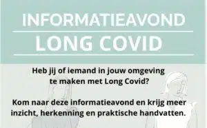 Dinsdag 26 mei Informatieavond Long Covid